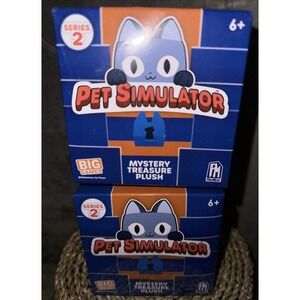 NEW SEALED - Pet Simulator‎ Series 2 Treasure Plush Collection Sealed Blind Box